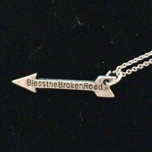 Dainty Arrow Necklace - Bless the Broken Road